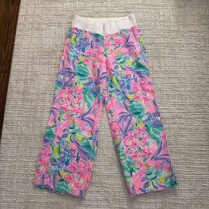 Lilly Pulitzer Womens Beach Palazzo Pants - It Was All A Dream Print - Size S